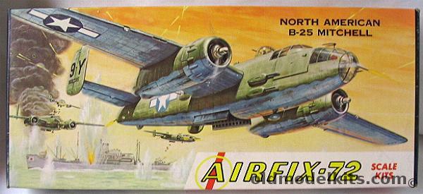 Airfix 1/72 North American B-25J / B-25H / B-25J Gun Nose Mitchell - Craftmaster Issue, 2-109 plastic model kit